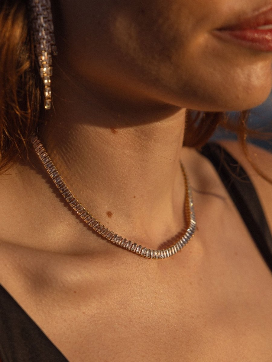 Crystal Glow Necklace - INT PURELEI