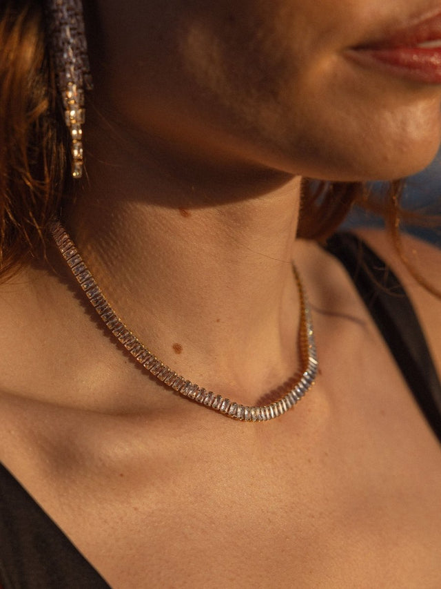 Crystal Glow Necklace - INT PURELEI
