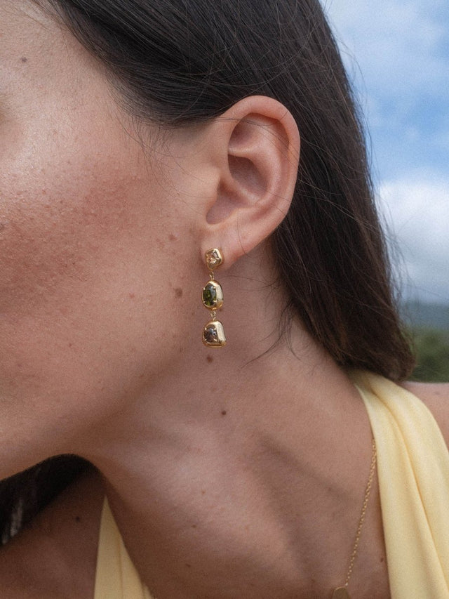 Feel Golden Earrings - INT PURELEI