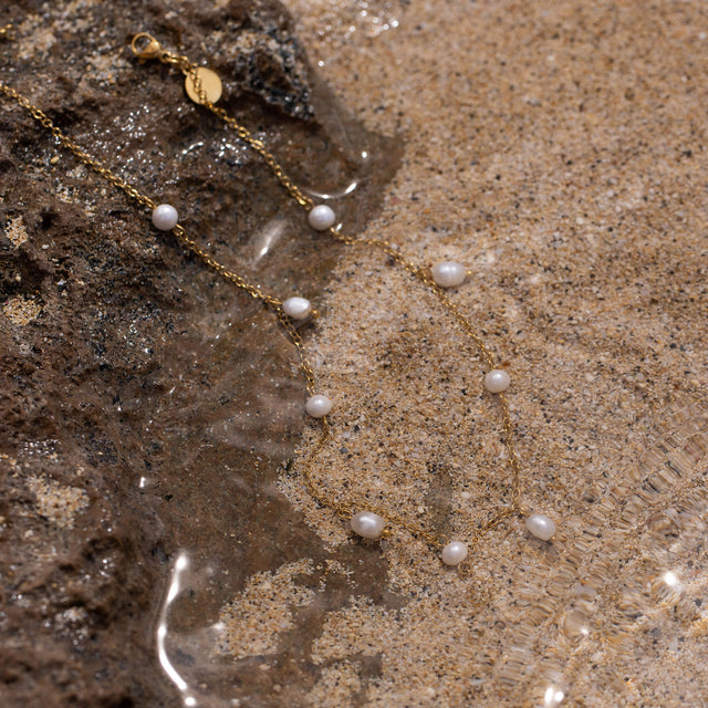 Pearl Drop Anklet