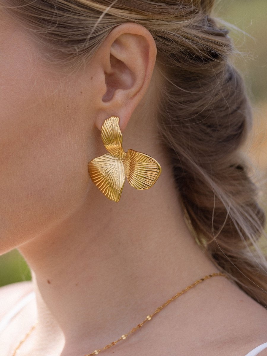 Floral Earrings - INT PURELEI