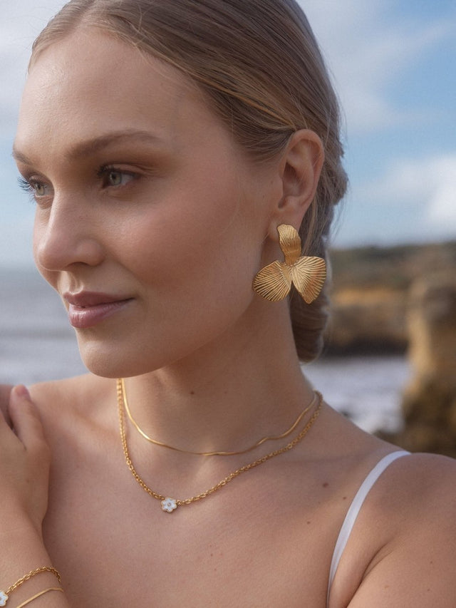 Floral Earrings - INT PURELEI