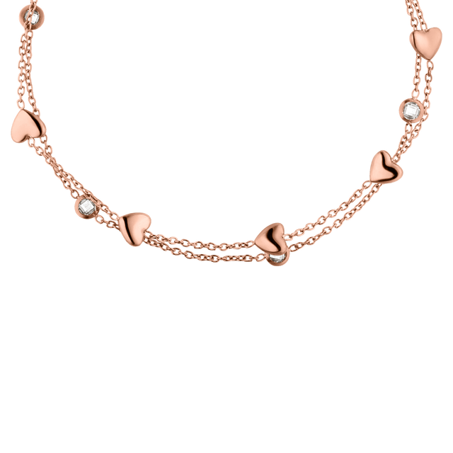 Glitter Heart Bracelet - INT PURELEI