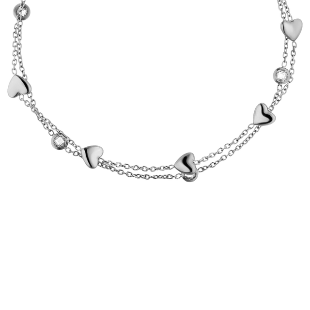 Glitter Heart Bracelet - INT PURELEI