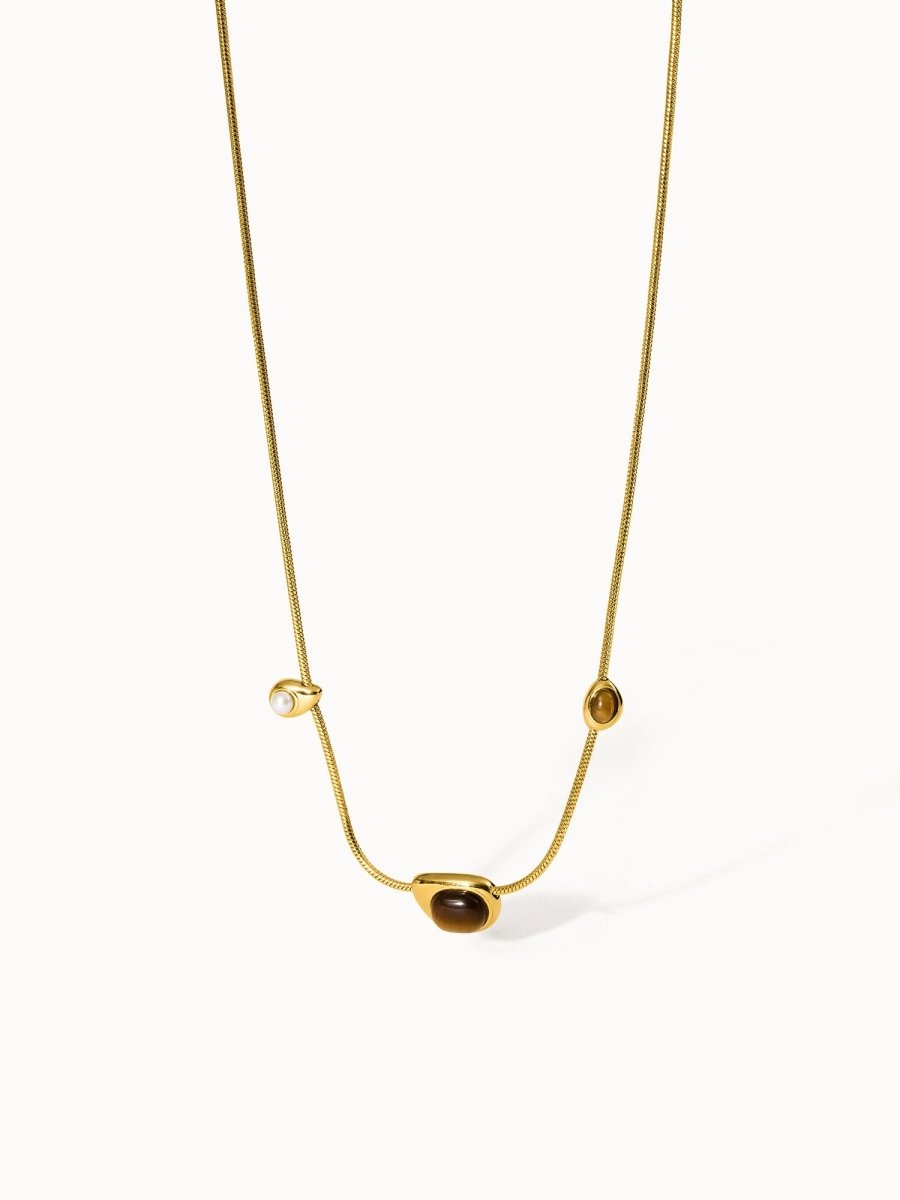 Golden Gaze Necklace - INT PURELEI