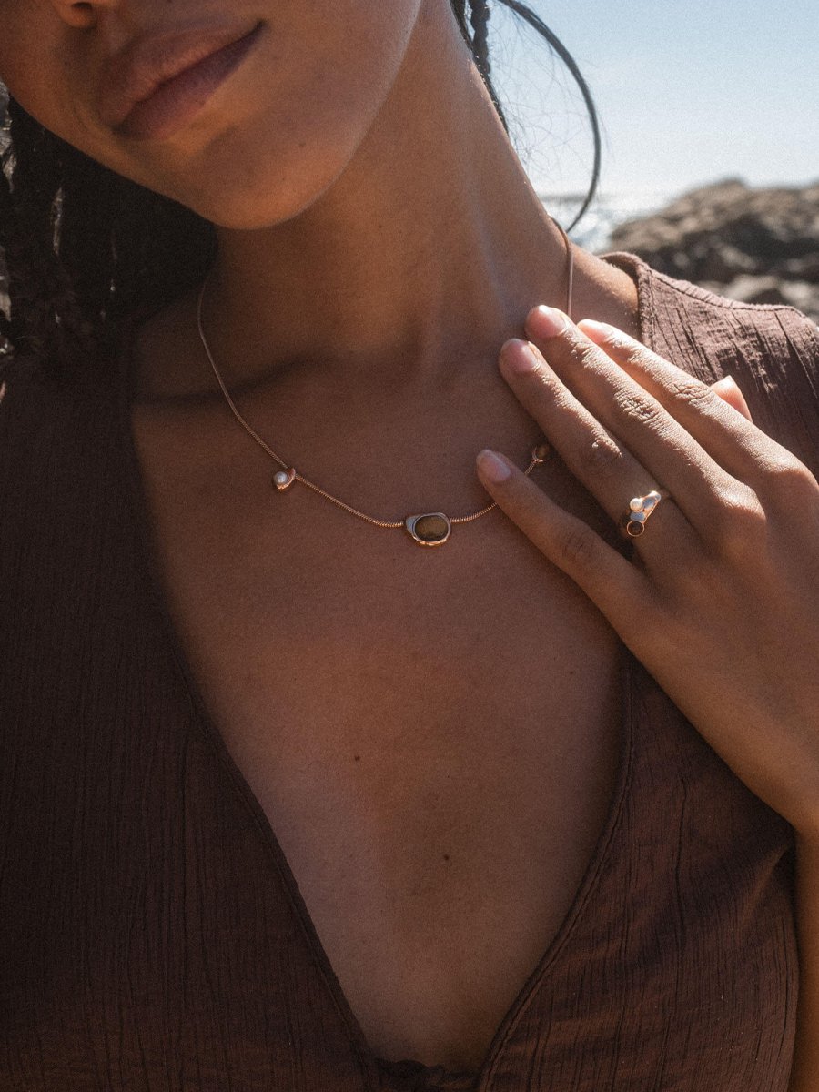 Golden Gaze Necklace - INT PURELEI