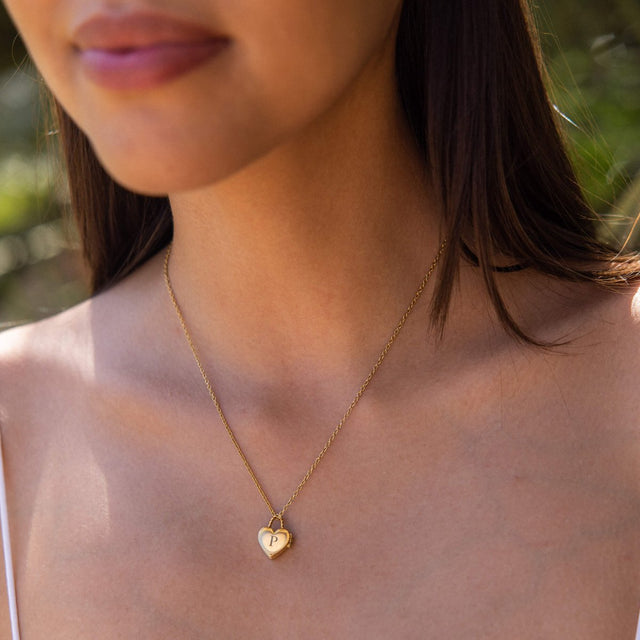 Heartbeat Medallion Necklace - INT PURELEI