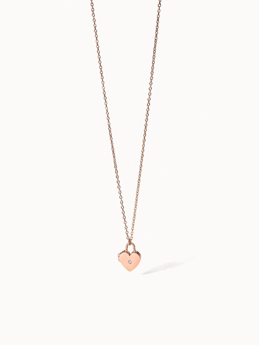 Heartbeat Medallion Necklace - INT PURELEI