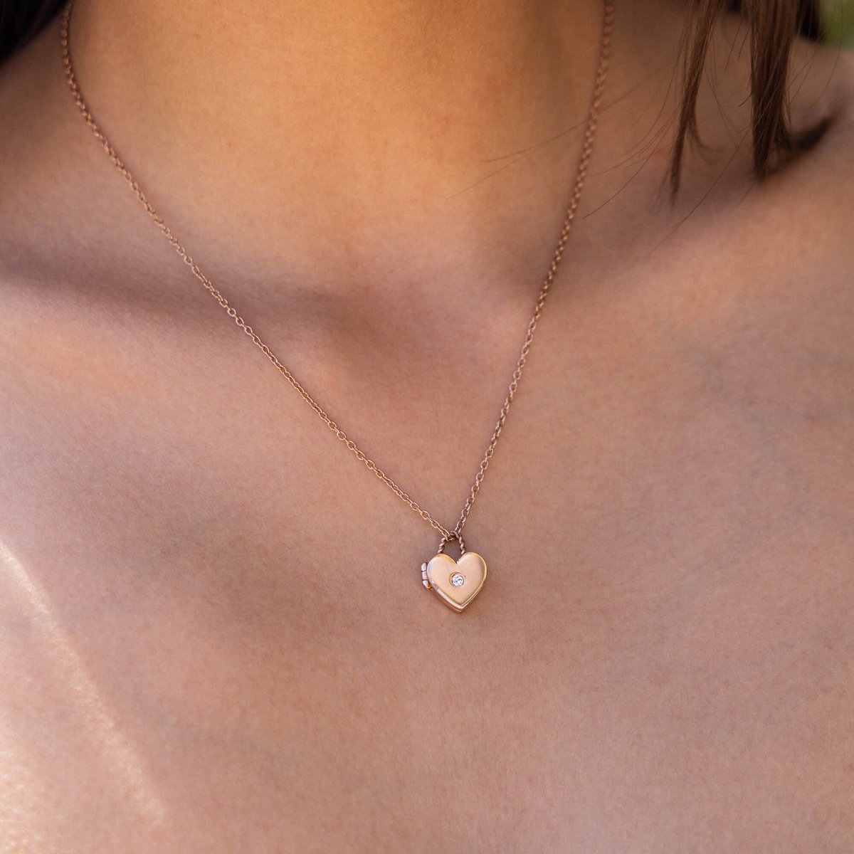 Heartbeat Medallion Necklace - INT PURELEI