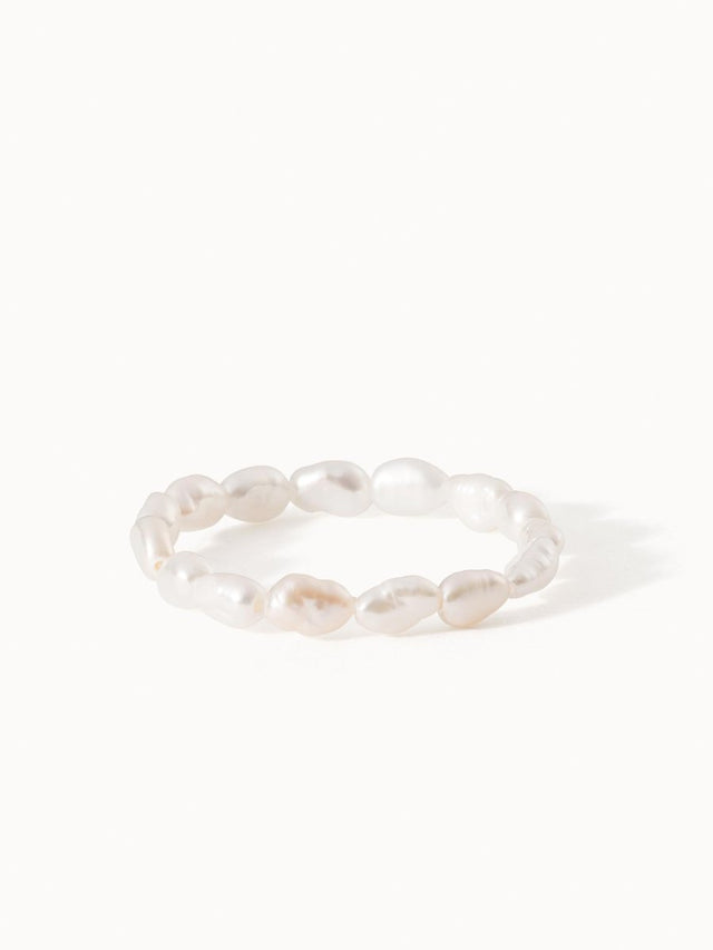 Ivory Anxiety Pearl Ring - INT PURELEI