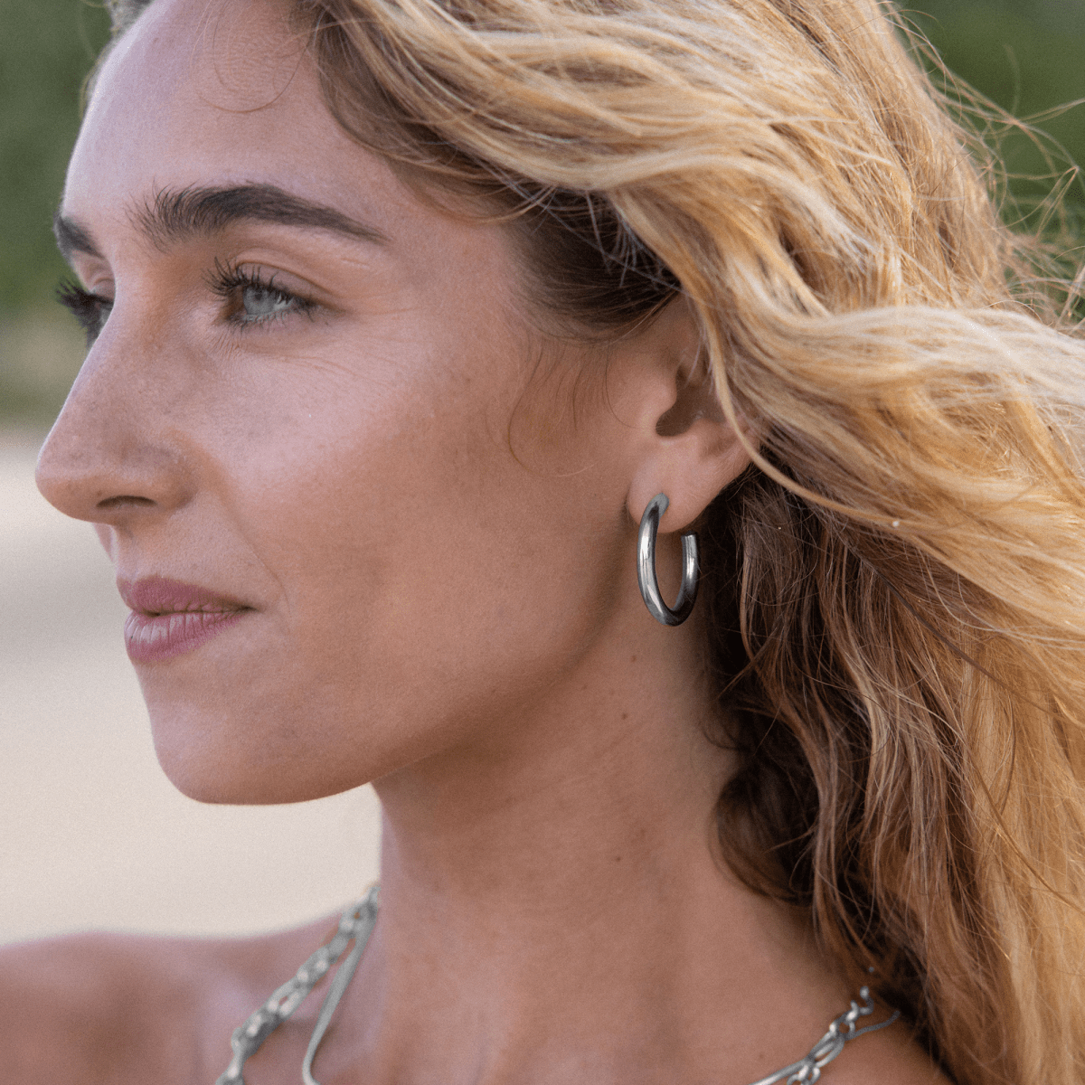 Kumu O Hoop Earring - INT PURELEI