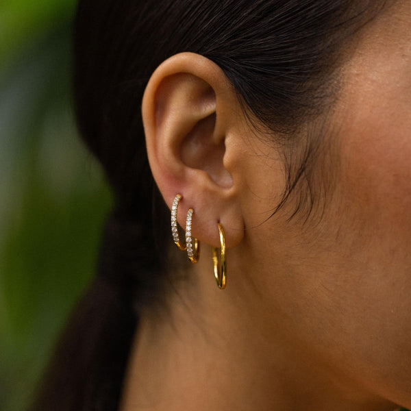 Lovely Glitter Earring Set - INT PURELEI
