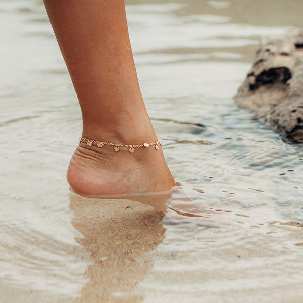 Malihini Coin Anklet