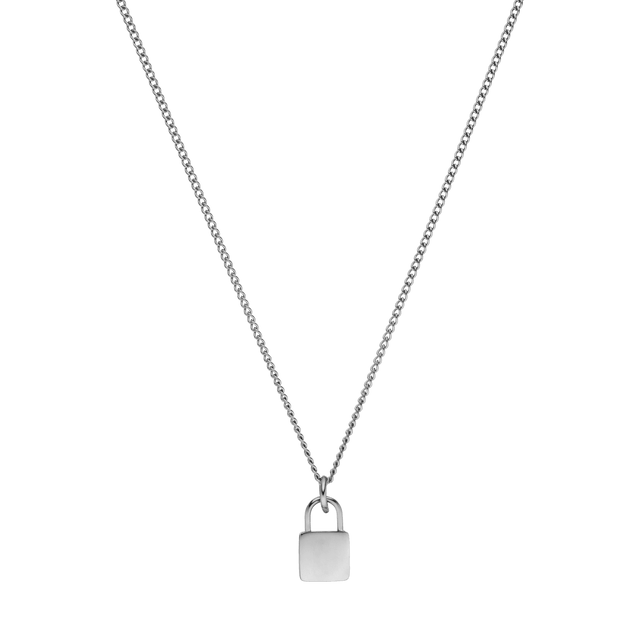 Padlock Charm Necklace - INT PURELEI