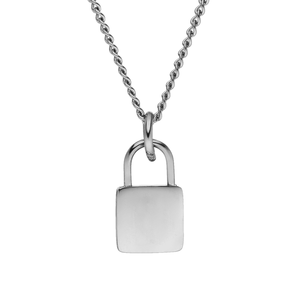 Padlock Charm Necklace - INT PURELEI