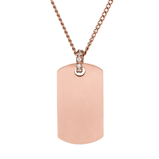 Plate Charm Necklace - INT PURELEI