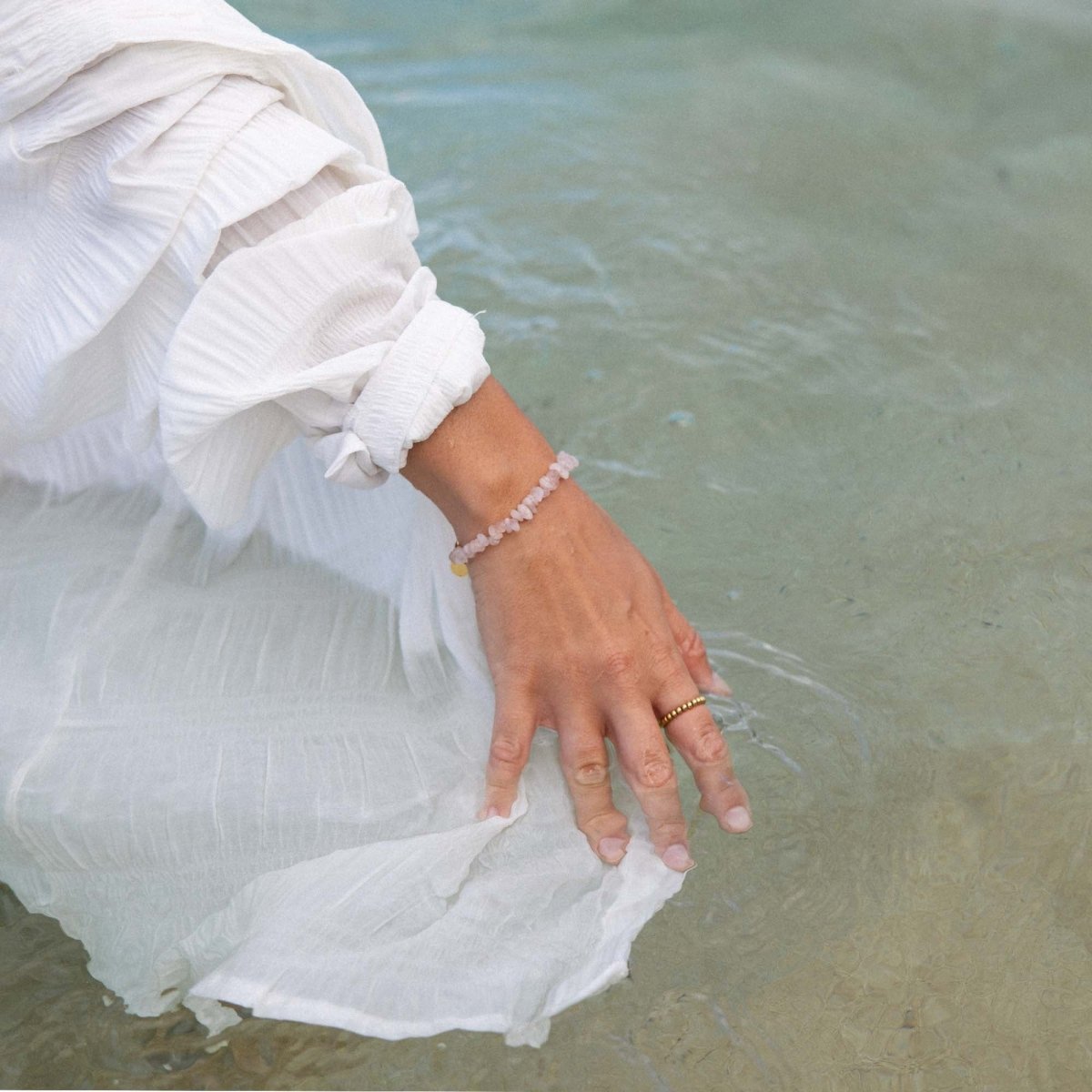 Rose Quartz Bracelet - INT PURELEI