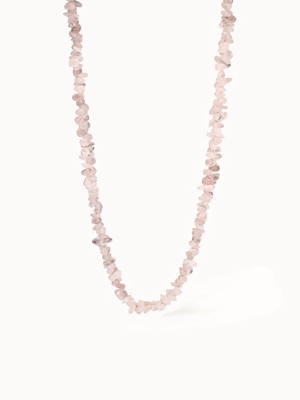 Rose Quartz Necklace - INT PURELEI
