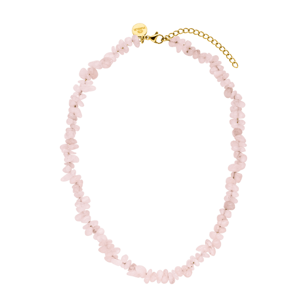 Rose Quartz Necklace - INT PURELEI