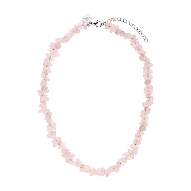 Rose Quartz Necklace - INT PURELEI