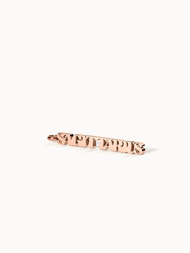 Sagittarius Letter Charm - INT PURELEI