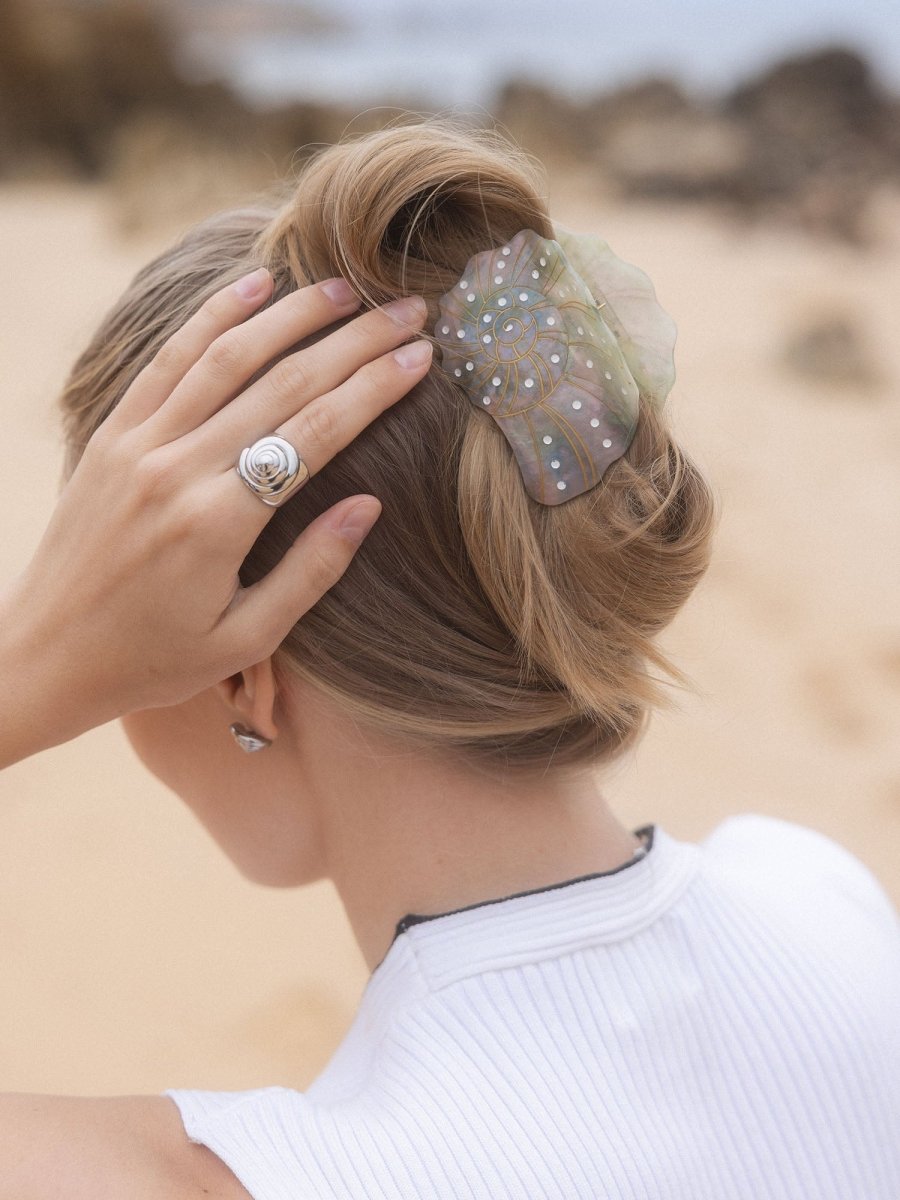Seafoam Hair Clip - INT PURELEI
