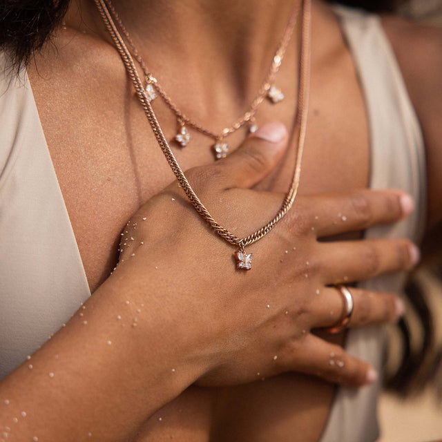 Delicate Butterfly Ketting