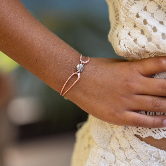 Shell Kids Katoenen Armband