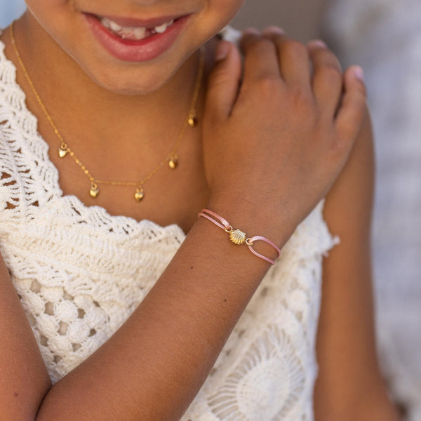 Shell Kids Katoenen Armband