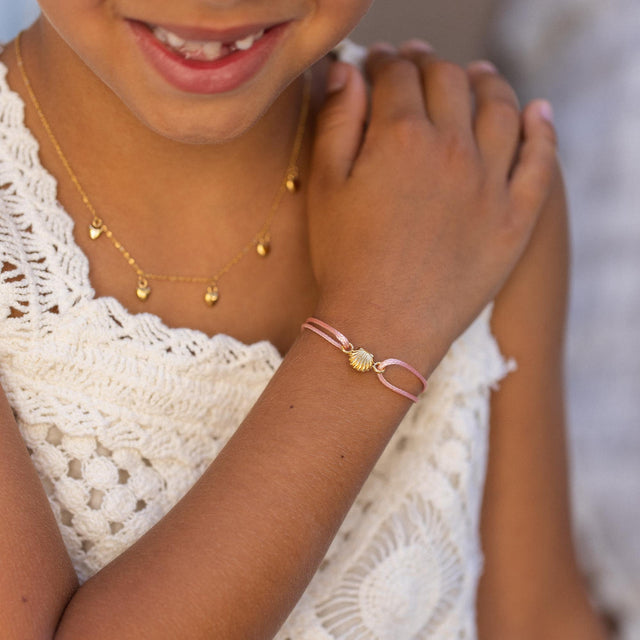 Shell Kids Katoenen Armband