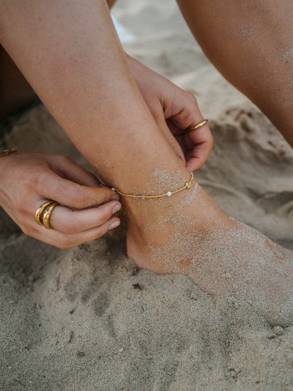 Sundial Shell Anklet - INT PURELEI