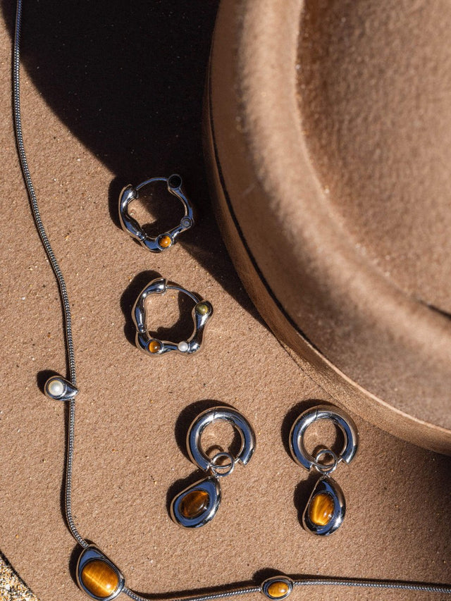 Tiger's Eye Earring - INT PURELEI