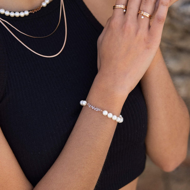 Via Pearl Bracelet - INT PURELEI