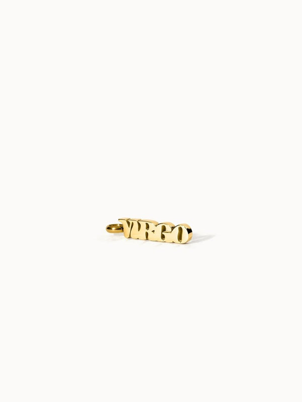 Virgo Letter Charm - INT PURELEI