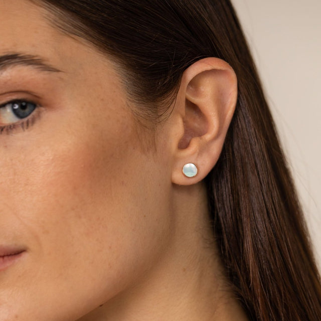 White Gloss Earring - INT PURELEI