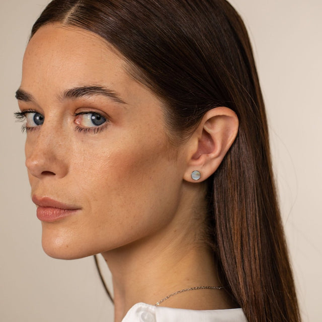 White Gloss Earring - INT PURELEI