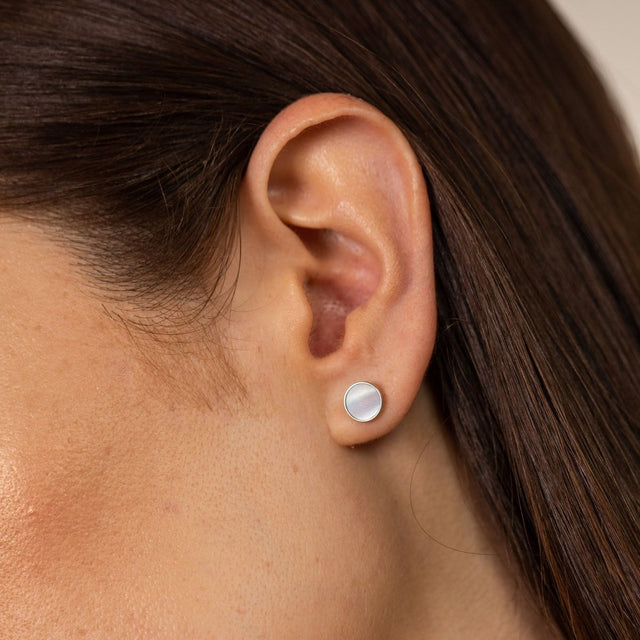 White Gloss Earring - INT PURELEI