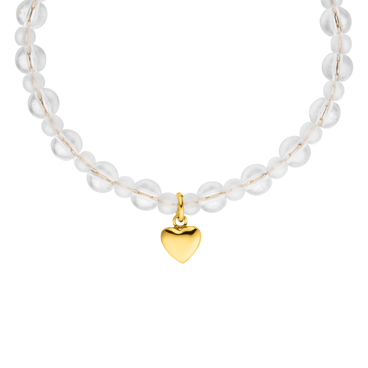 White Heart Bracelet - INT PURELEI
