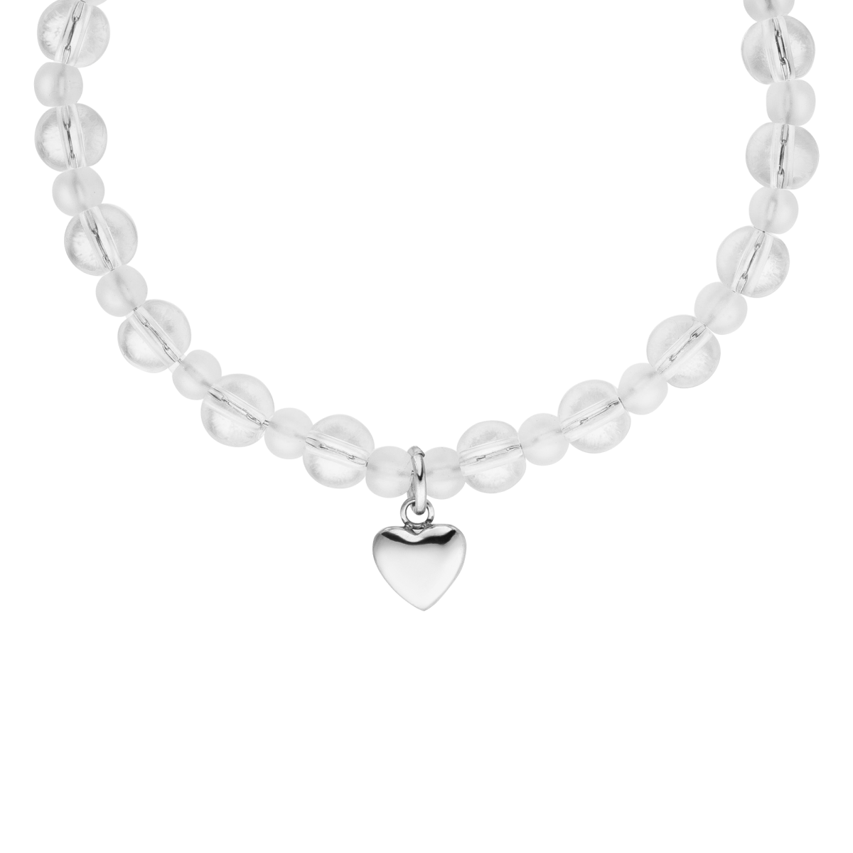 White Heart Bracelet - INT PURELEI