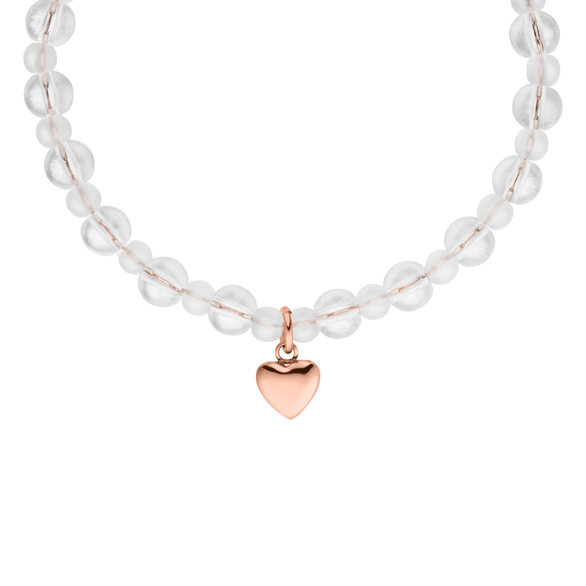 White Heart Bracelet - INT PURELEI