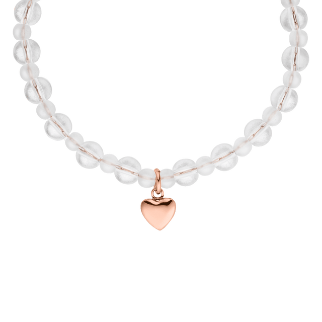 White Heart Bracelet - INT PURELEI