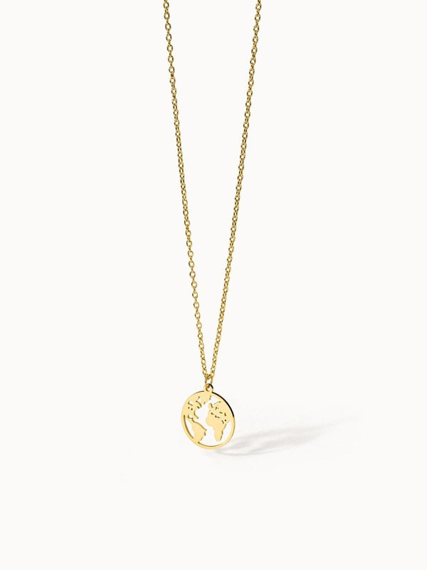 World Map Necklace - INT PURELEI